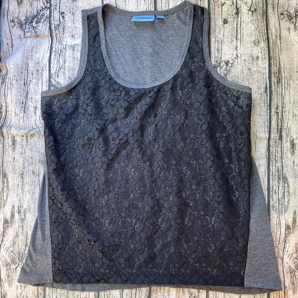 Lace detail tank